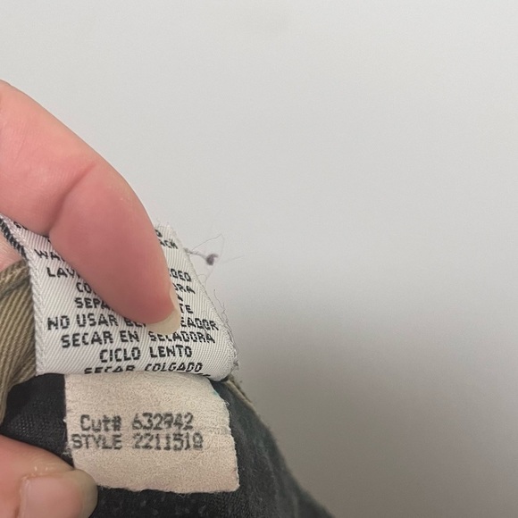 VINTAGE L.e.I Surplus Y2K Wide Leg Bare Back Cargo Pants Size 11 / 32 inch Waist - Picture 9 of 14